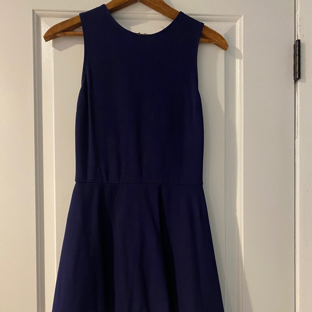 Aqua skater dress